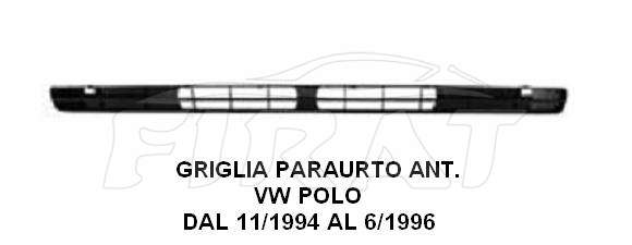 GRIGLIA PARAURTO VW POLO 94 - 96